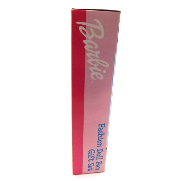 Mattel Rose Art 4 Barbie Fashion Doll Pen Gift Set Original Box 2001 Ballerina - Picture 7 of 8